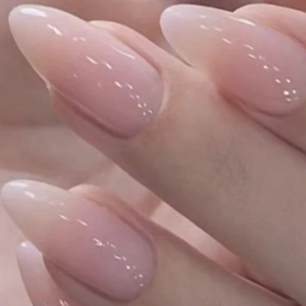 Short Press on Nails, BettyCora Square 24 Pcs Spring Summer Gel Press-On Acrylic Fake False Gel Nails Manicure Set for